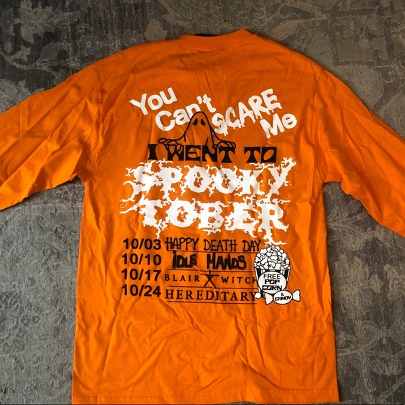 Never been worn genuine third issue Online Ceramics Spooky-Tober long sleeve.